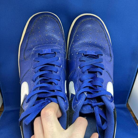 Nike Air Force 1 Sneakers - Blue & Black - Classic 11.5 - Picture 3 of 8